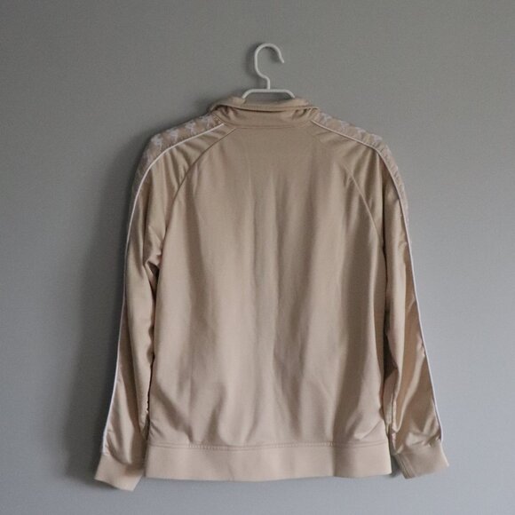 Kappa Womens Tan Sz M Full Zip Athletic Lightweight Track Jacket - Picture 2 of 13